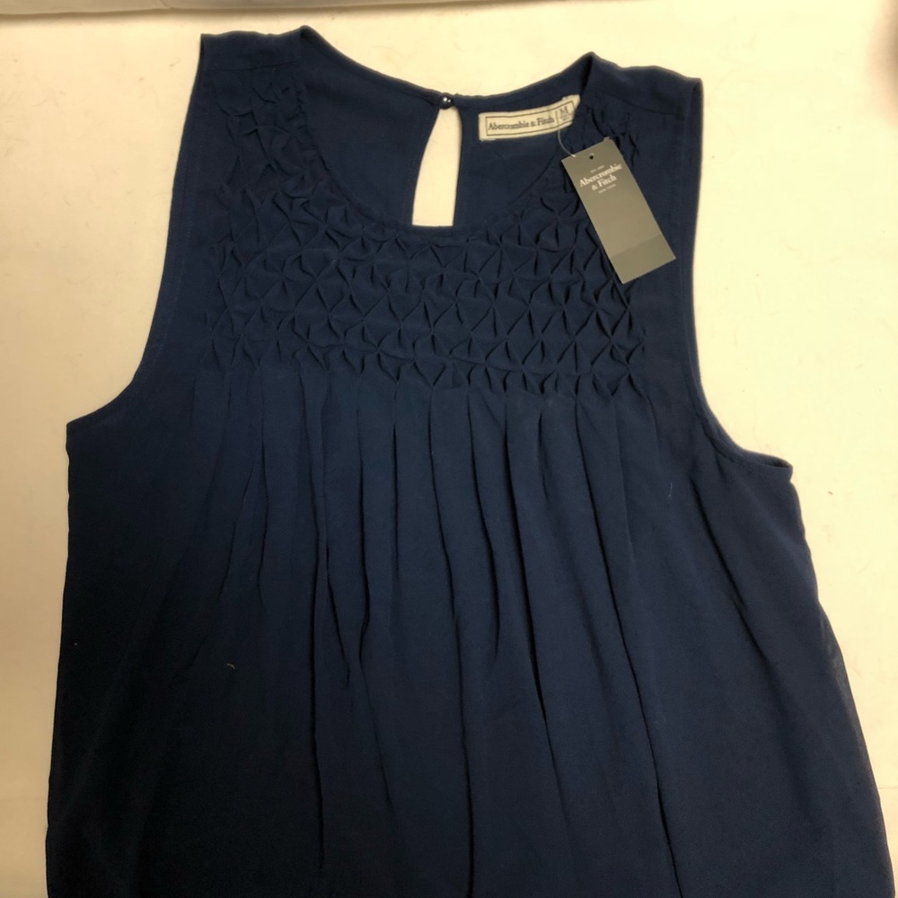 Navy Blouse
